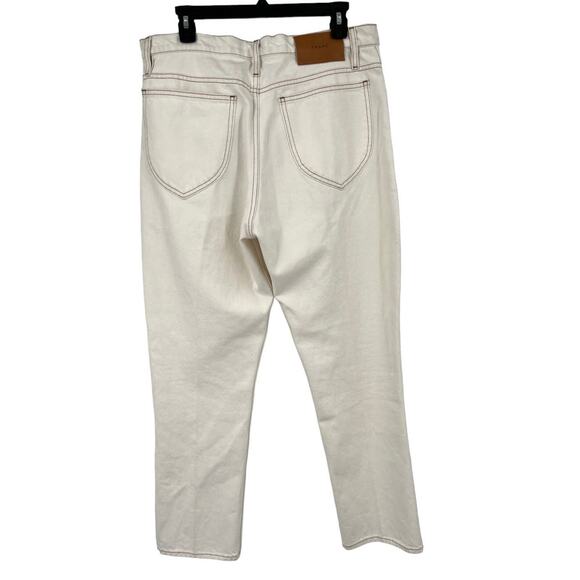 Frame Denim jeans Le Italien True Straight blanc size 32 - Picture 3 of 7